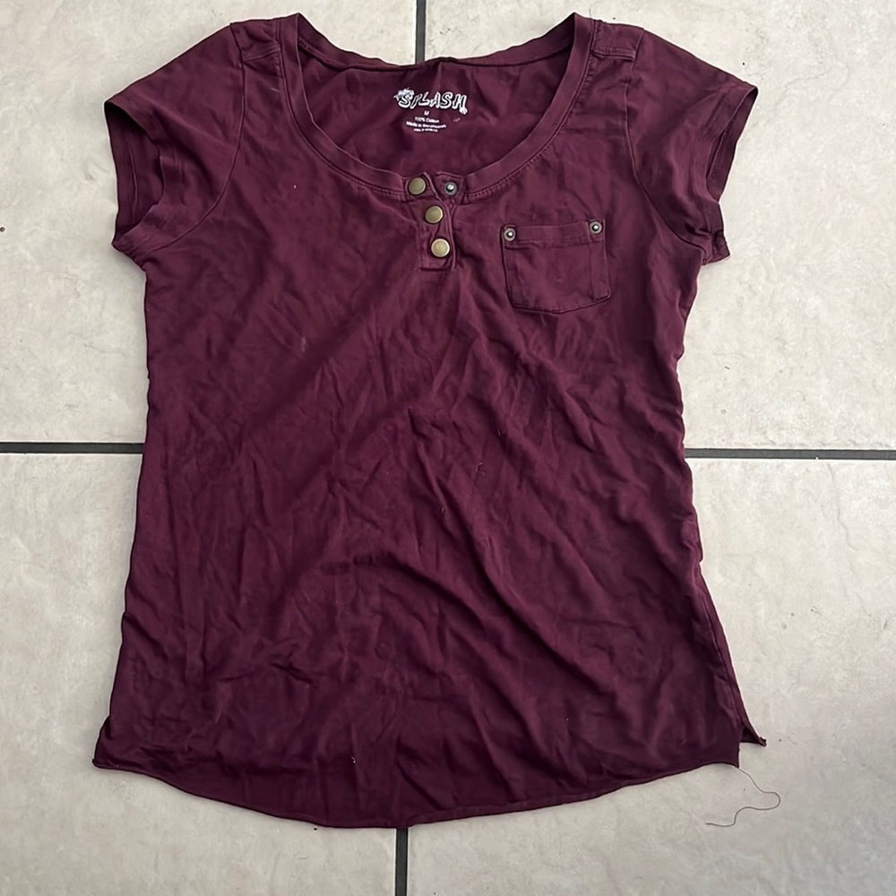 2000s Elena Gilbert short sleeve shirt